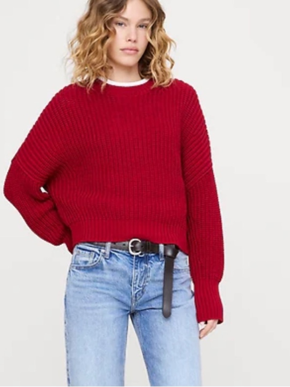 Ban Rep CHUNKY COTTON CREW xs (worn in photo shoot only) still selling online